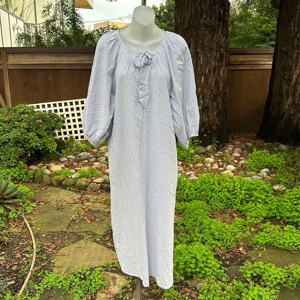 ANDION Striped Caftan